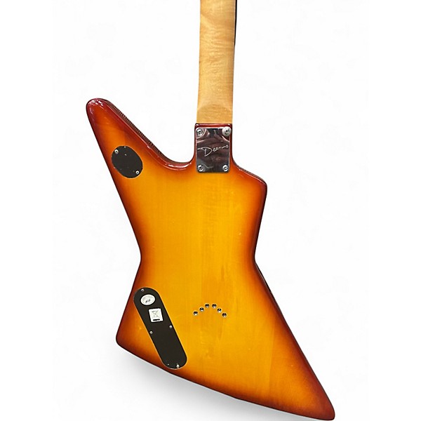 Used Dean ZX Select Quilt Top 2 Color Sunburst Solid Body Electric Guitar