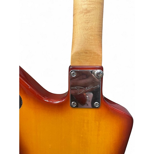 Used Dean ZX Select Quilt Top 2 Color Sunburst Solid Body Electric Guitar