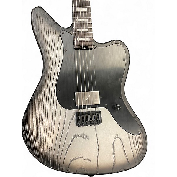 Used ESP LTD XJ-1B Silver Blast Solid Body Electric Guitar