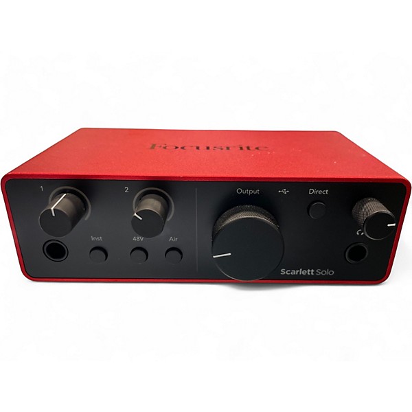 Used Focusrite Scarlett Solo Audio Interface