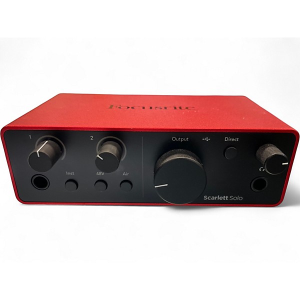 Used Focusrite Scarlett Solo Audio Interface