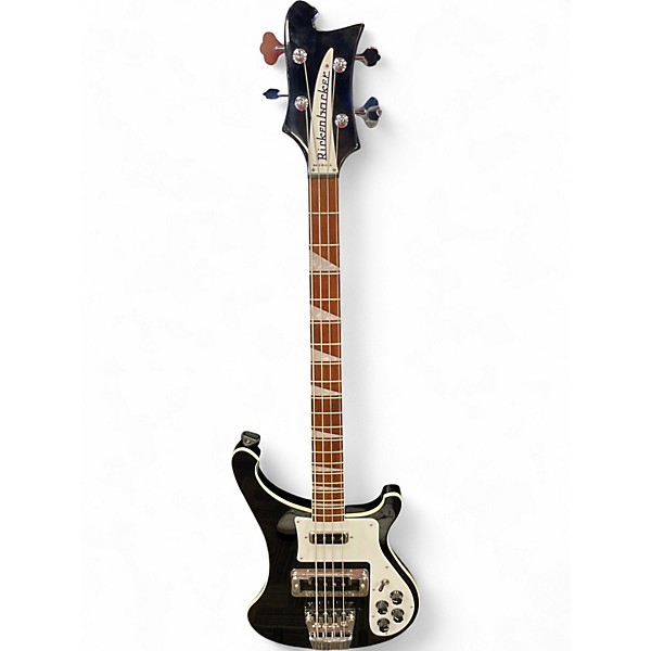 Used Rickenbacker 4003 Black Electric Bass Guitar