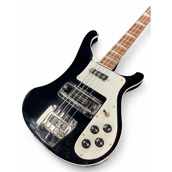 Used Rickenbacker 4003 Black Electric Bass Guitar