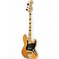 Used Squier Contemporary Jazz Bass Natural Electric Bass Guitar thumbnail