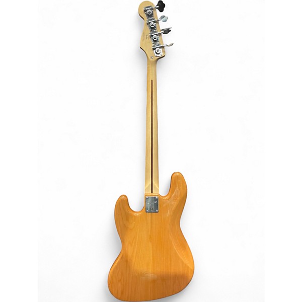 Used Squier Contemporary Jazz Bass Natural Electric Bass Guitar
