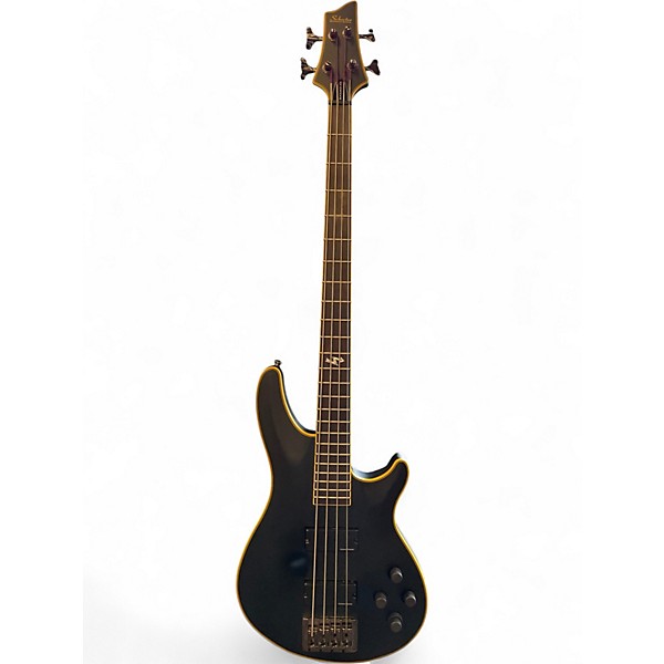 Used Schecter Guitar Research Blackjack ATX Black Solid Body Electric Guitar