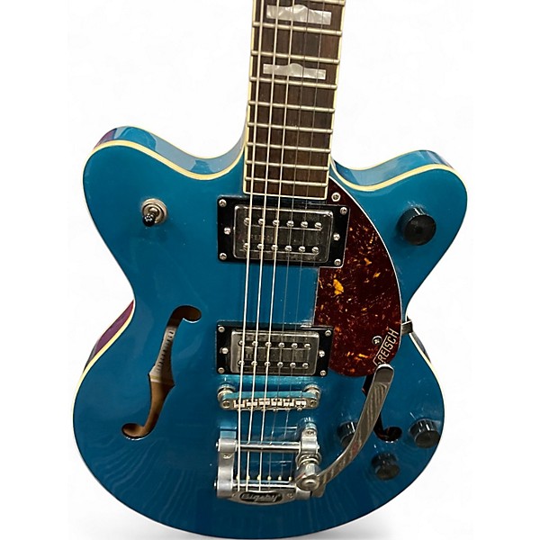 Used Gretsch Guitars G2657T Ocean Turquoise Hollow Body Electric Guitar