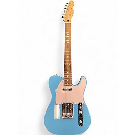 Used Squier SONIC TELECASTER Blue Solid Body Electric Guitar
