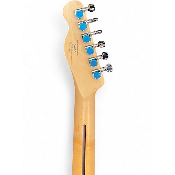 Used Squier SONIC TELECASTER Blue Solid Body Electric Guitar