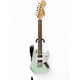 Used Squier Bullet Mustang HH Seafoam Green Solid Body Electric Guitar