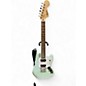 Used Squier Bullet Mustang HH Seafoam Green Solid Body Electric Guitar thumbnail