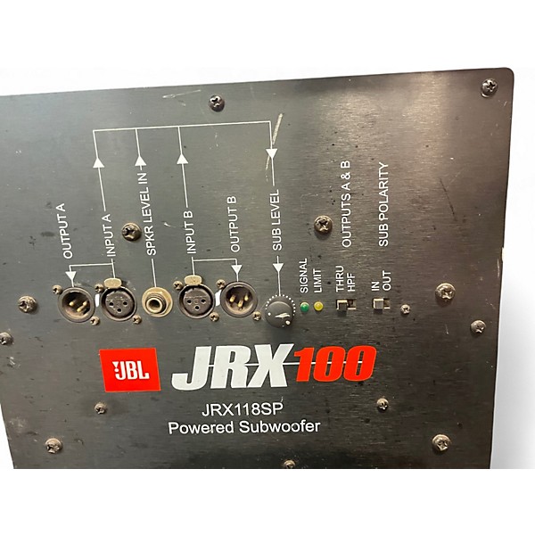 Used JBL JRX118SP 500W Powered Subwoofer