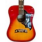 Used Cortez F0055 Cherry Acoustic Guitar