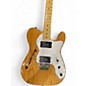 Used Squier Vintage Modified 72 Thinline Telecaster Natural Hollow Body Electric Guitar