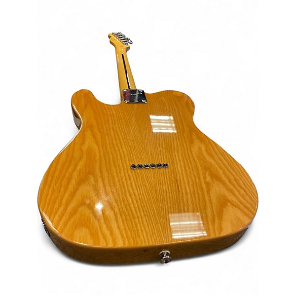 Used Squier Vintage Modified 72 Thinline Telecaster Natural Hollow Body Electric Guitar