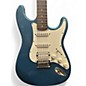 Used Austin AU733 blue sparkle Solid Body Electric Guitar