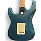 Used Austin AU733 blue sparkle Solid Body Electric Guitar