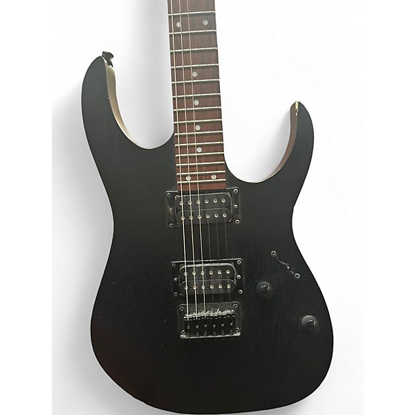 Used Ibanez RGRT421 Black Solid Body Electric Guitar