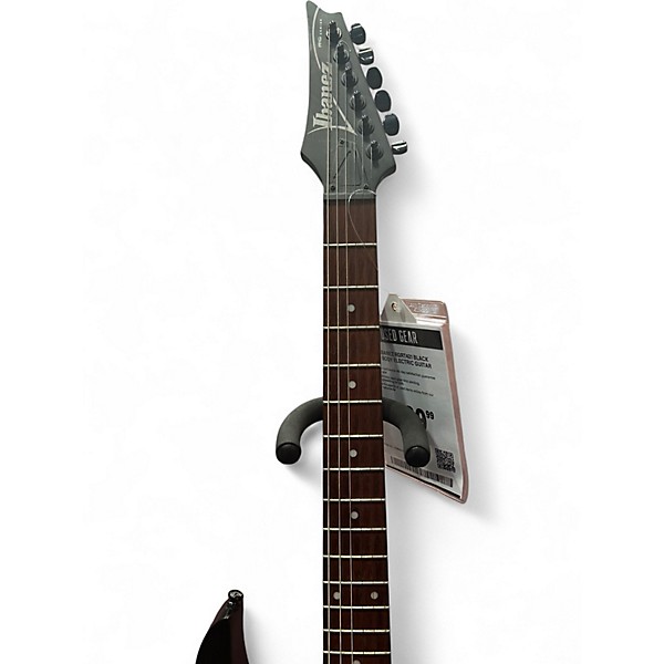 Used Ibanez RGRT421 Black Solid Body Electric Guitar