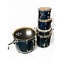 Used Dixon 5 Piece SPARK OCEAN BLUE SPARKLE Drum Kit