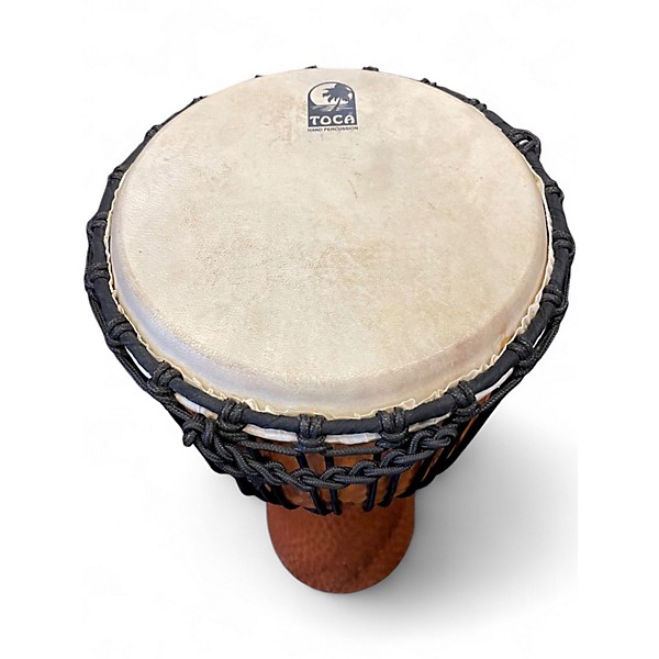 Used Toca TSSDJ-MC 10 in. Medium Street Series Rope Tuned Mahogany Dje Djembe