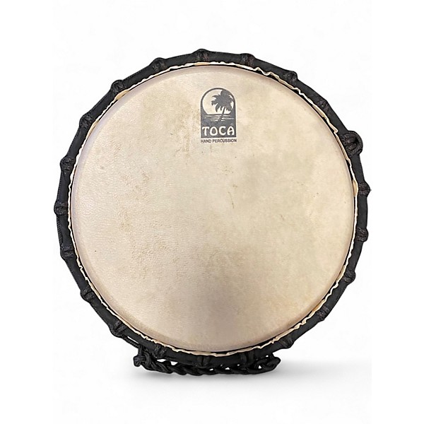 Used Toca TSSDJ-MC 10 in. Medium Street Series Rope Tuned Mahogany Dje Djembe
