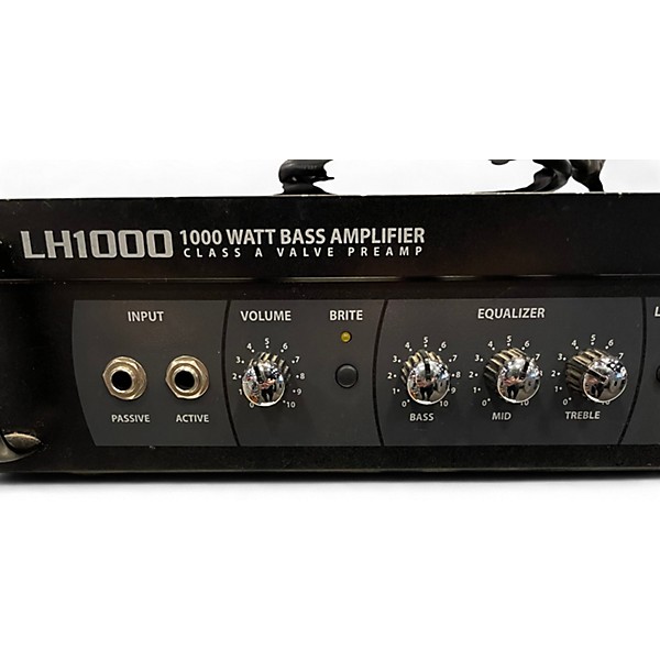 Used Hartke LH1000 1000W Bass Amp Head