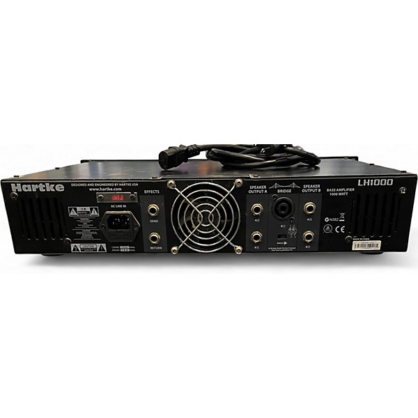 Used Hartke LH1000 1000W Bass Amp Head