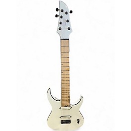 Used 2020s Schecter Guitar Research KM-7 MK-III HYBRID Alpine White Solid Body Electric Guitar