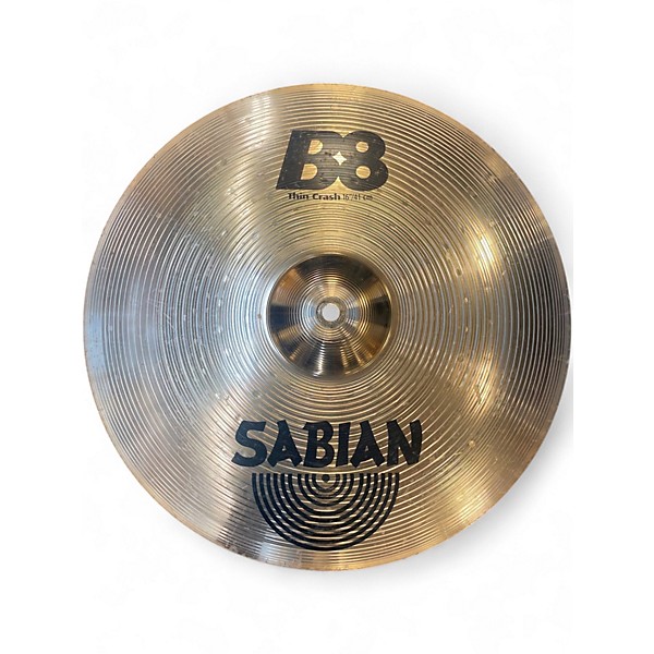 Used SABIAN 16in B8 Thin Crash Cymbal
