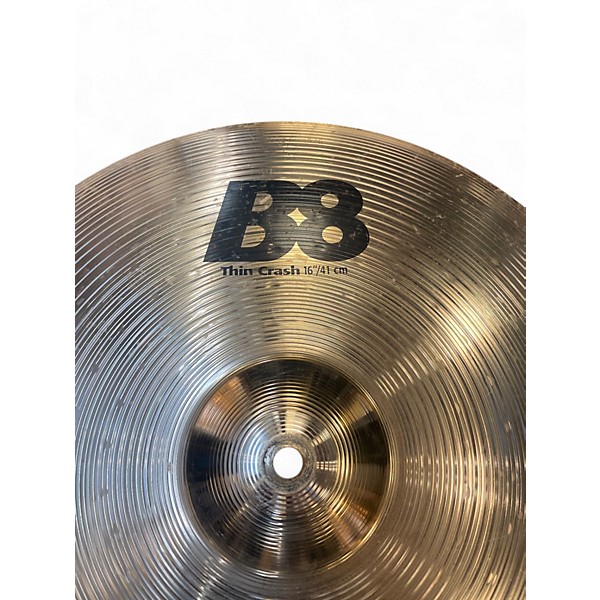 Used SABIAN 16in B8 Thin Crash Cymbal