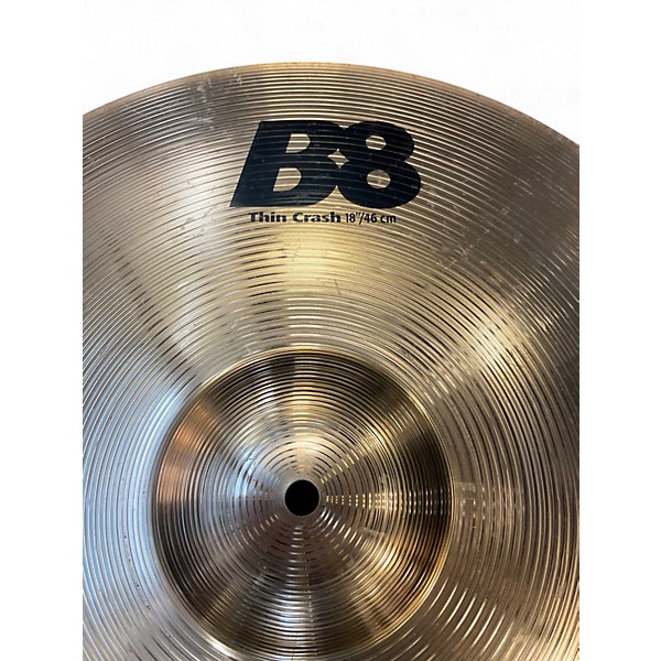 Used SABIAN 18in B8 Thin Crash Cymbal