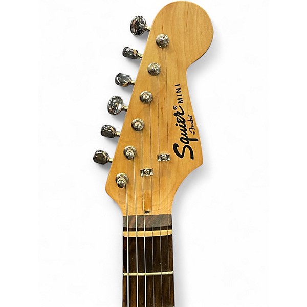 Used Squier Mini Affinity Stratocaster Red Electric Guitar