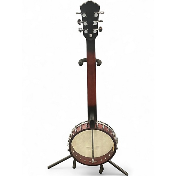 Used Washburn B6-A Black and White Banjo