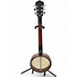 Used Washburn B6-A Black and White Banjo