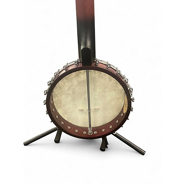 Used Washburn B6-A Black and White Banjo