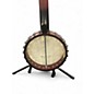 Used Washburn B6-A Black and White Banjo