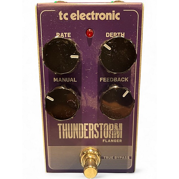Used TC Electronic Thunderstorm Flanger Effect Pedal