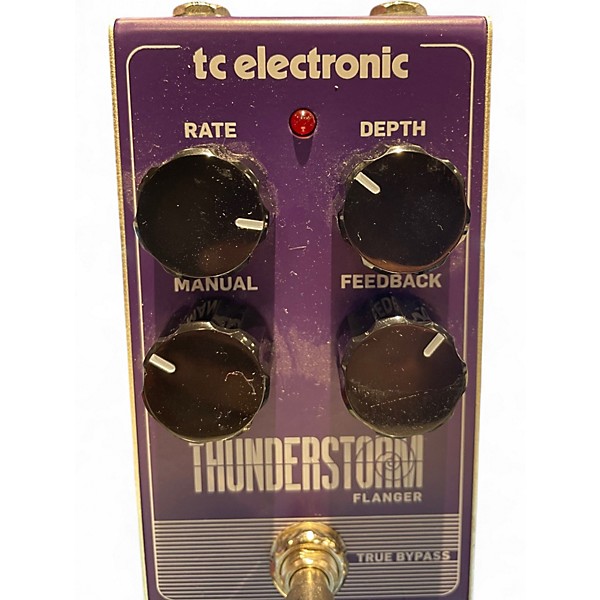 Used TC Electronic Thunderstorm Flanger Effect Pedal