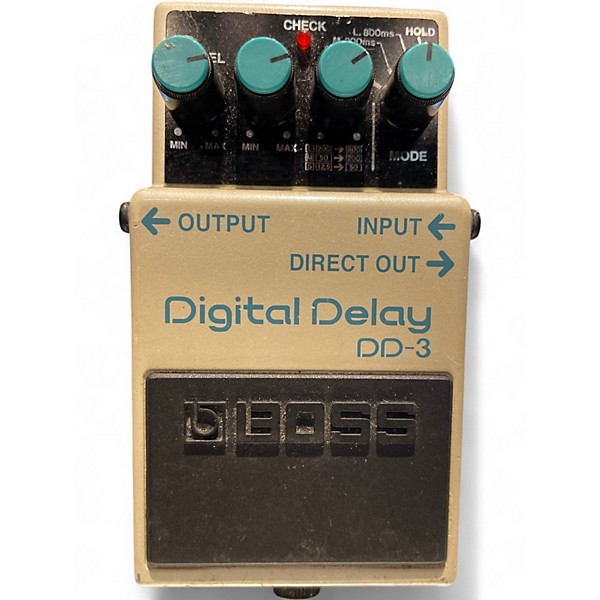 Used BOSS DD3 Digital Delay Effect Pedal
