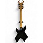 Used B.C. Rich PLATINUM SERIES WARLOCK Black Solid Body Electric Guitar