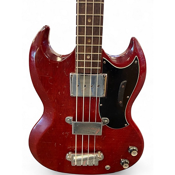 Vintage 1969 Gibson EB0 Cherry Electric Bass Guitar