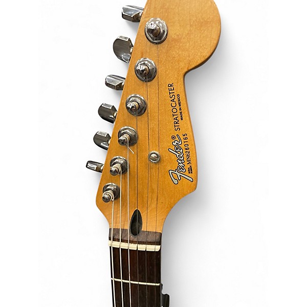 Used Fender Standard Stratocaster HSS 2 Tone Sunburst Solid Body Electric Guitar