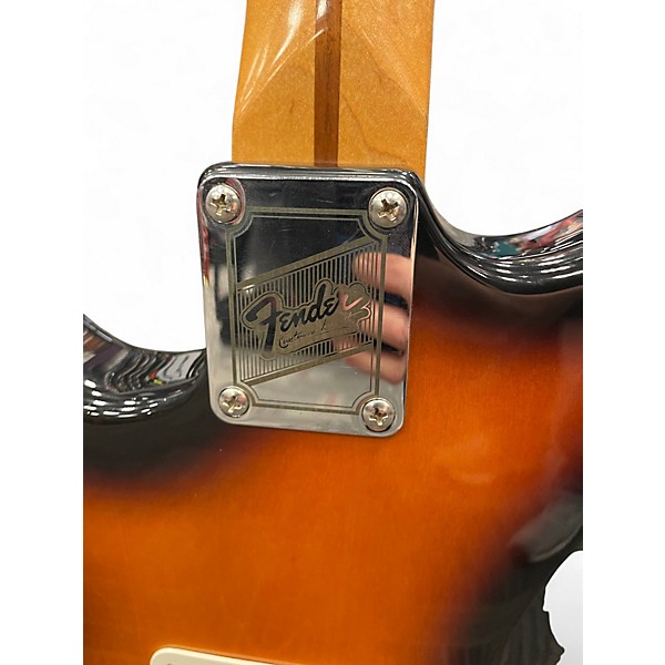 Used Fender Standard Stratocaster HSS 2 Tone Sunburst Solid Body Electric Guitar