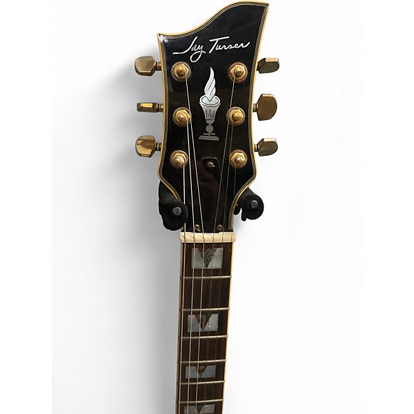 Used Jay Turser JT134DC Sunburst Hollow Body Electric Guitar