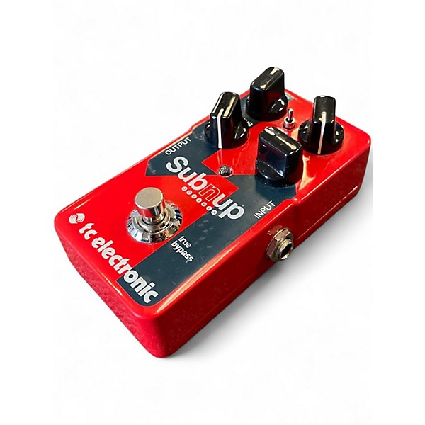Used TC Electronic Sub N Up Octaver Effect Pedal