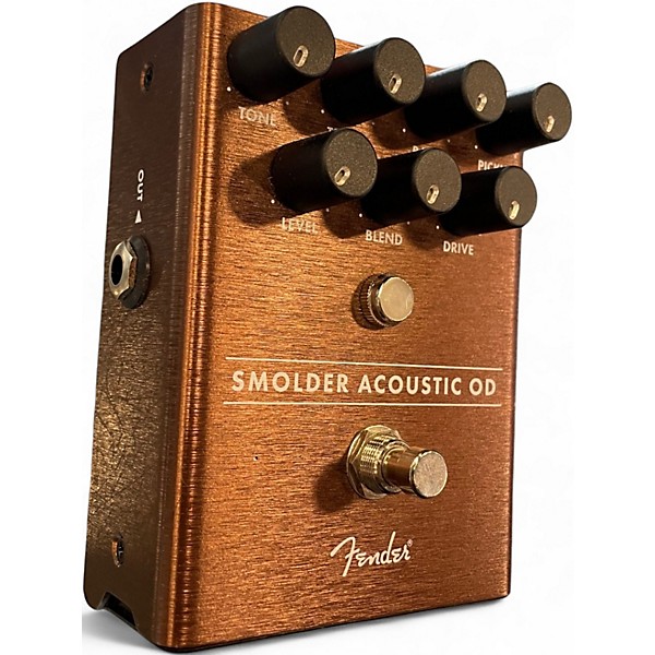 Used Fender SMOLDER ACOUSTIC OVERDRIVE Effect Pedal