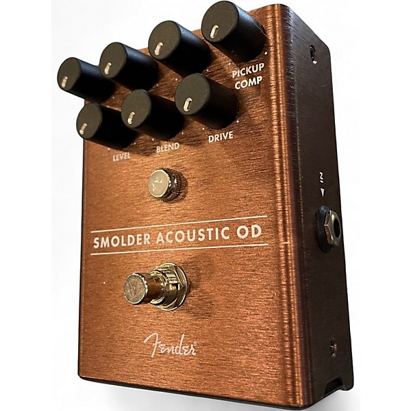Used Fender SMOLDER ACOUSTIC OVERDRIVE Effect Pedal