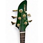 Used Yamaha RBX765A Trans Green Electric Bass Guitar