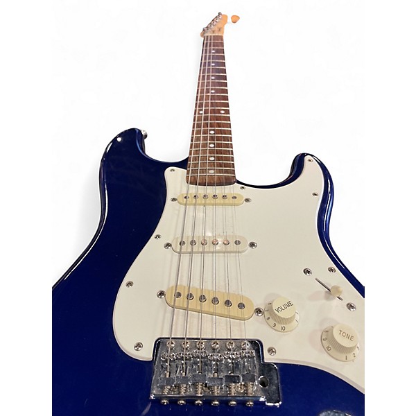 Used Squier Affinity Stratocaster Blue Solid Body Electric Guitar